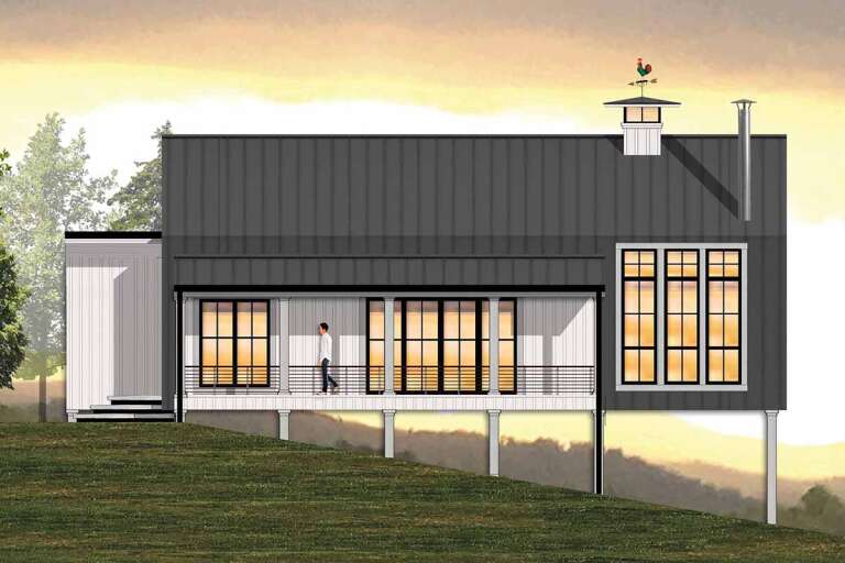 Modern Farmhouse House Plan #8504-00175 Elevation Photo