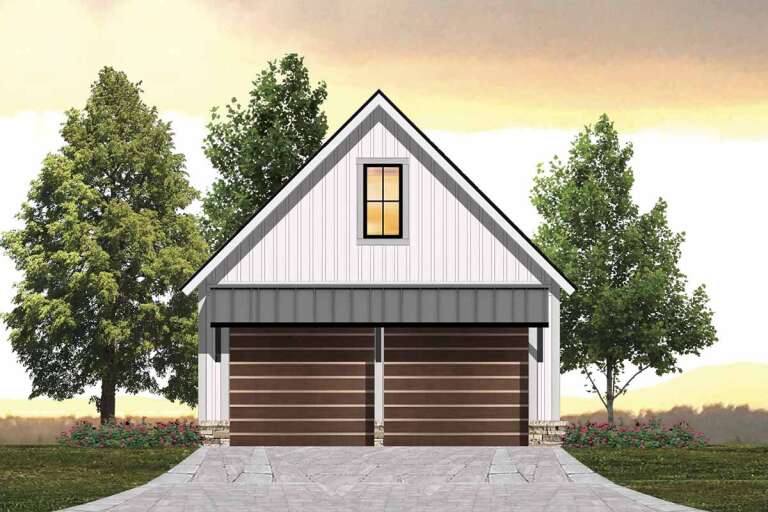 Modern Farmhouse House Plan #8504-00175 Elevation Photo