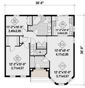 Main Floor for House Plan #6146-00449