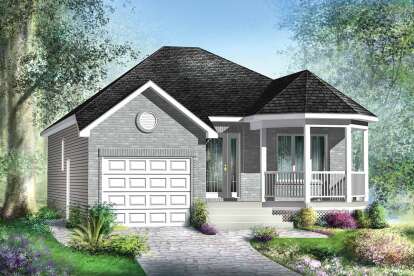 Cottage House Plan #6146-00451 Elevation Photo