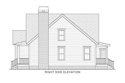 Country House Plan #4351-00018 Elevation Photo