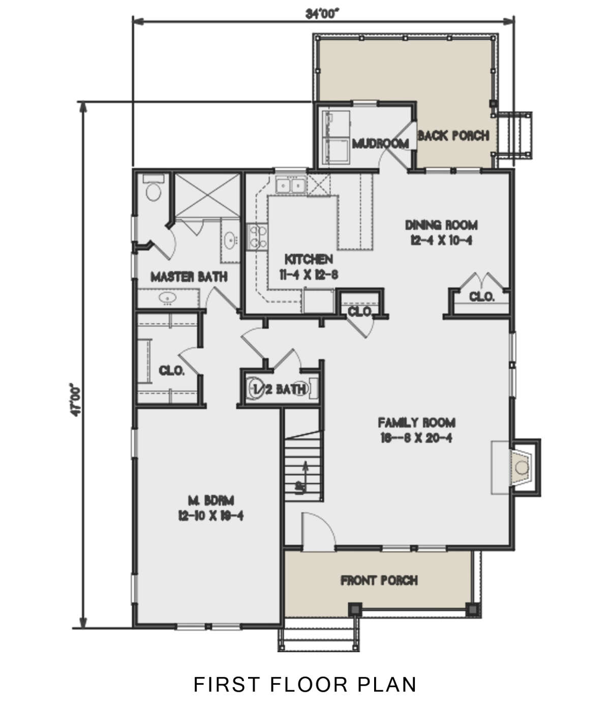 Main Floor for House Plan #4351-00018