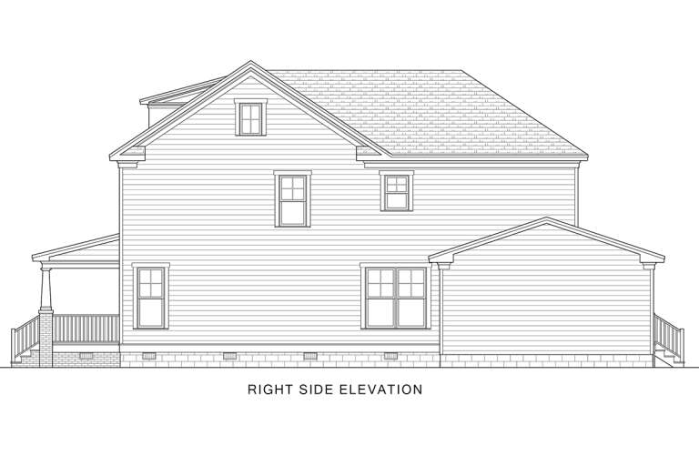 Craftsman House Plan #4351-00019 Elevation Photo
