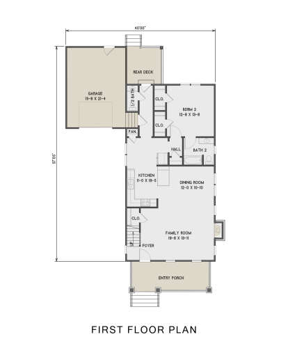Main Floor for House Plan #4351-00019