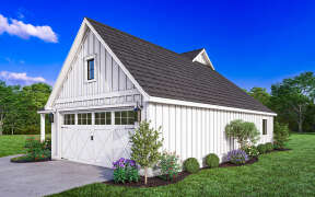 Modern Farmhouse House Plan #4534-00062 Elevation Photo
