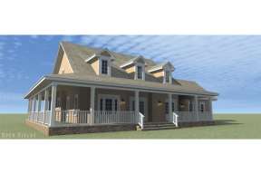 Traditional House Plan #028-00059 Elevation Photo