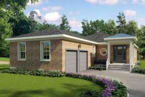 Traditional House Plan #4351-00020 Elevation Photo
