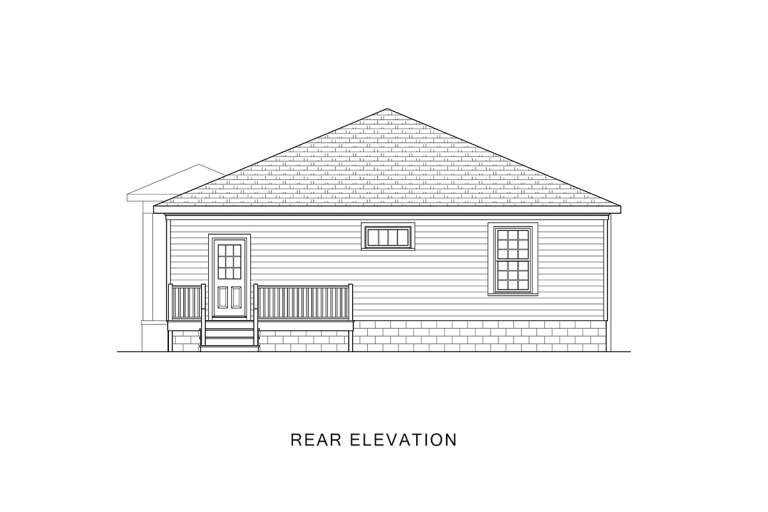 Traditional House Plan #4351-00020 Elevation Photo