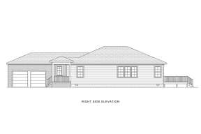 Traditional House Plan #4351-00020 Elevation Photo