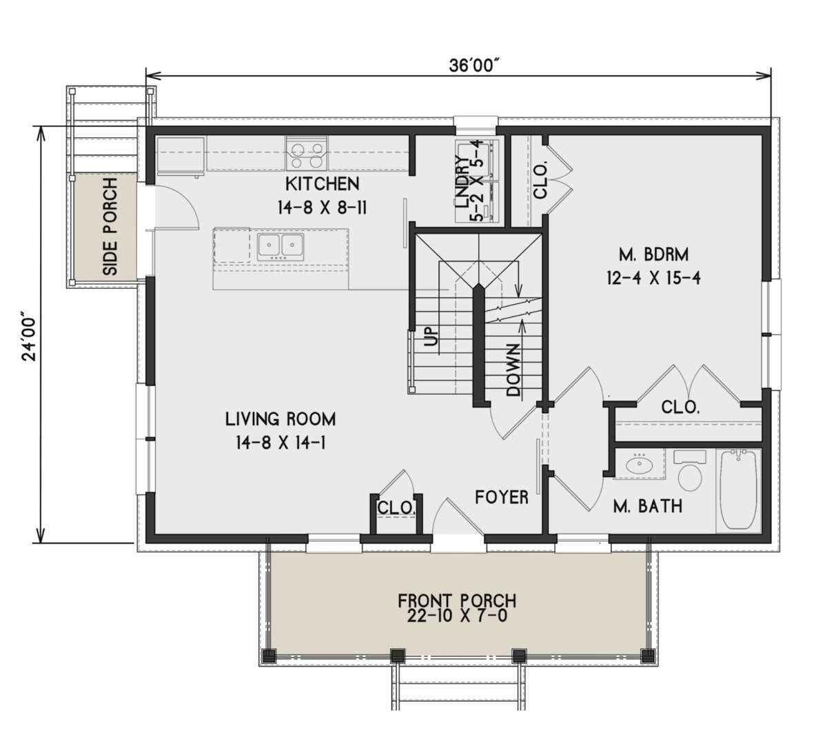 Main Floor for House Plan #4351-00021