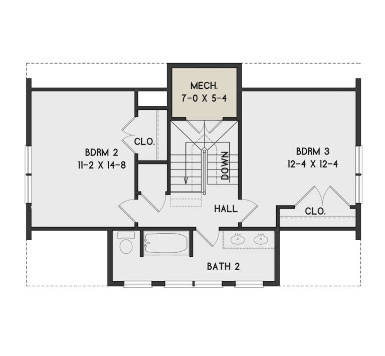 House Plan House Plan #25761 Drawing 2