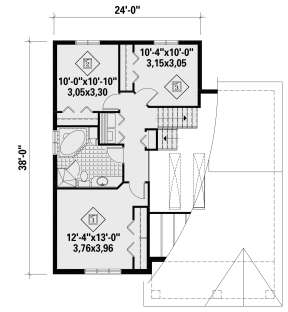 Second Floor for House Plan #6146-00455