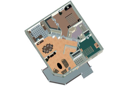 European House Plan #6146-00456 Additional Photo