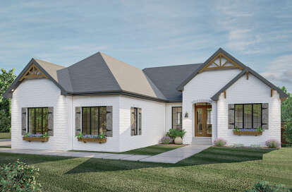 House Plan House Plan #25767 Front Elevation 
