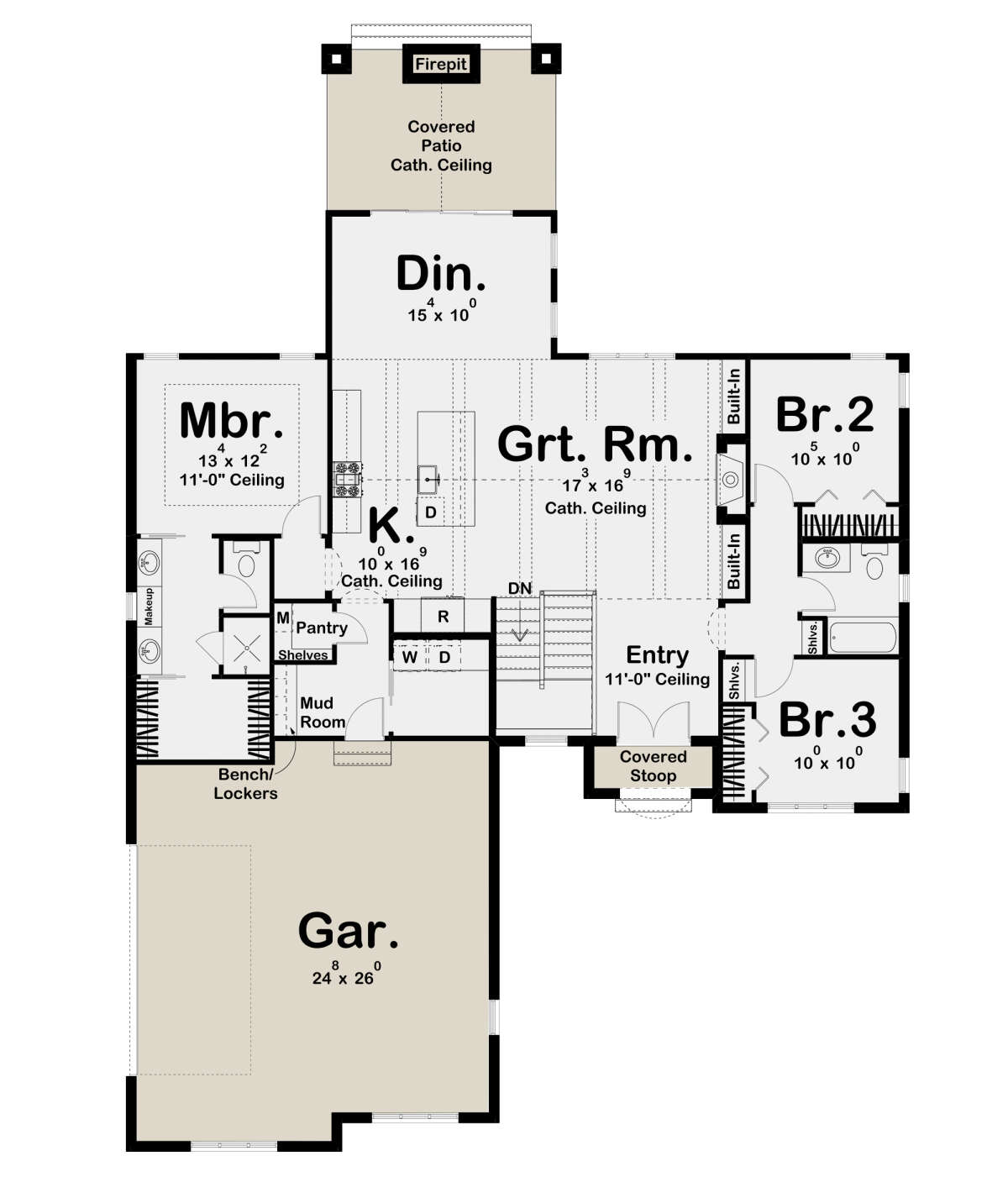 Main Floor for House Plan #963-00574
