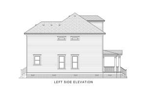 Historical House Plan #4351-00022 Elevation Photo