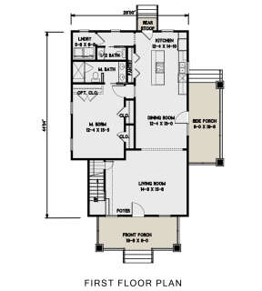 Main Floor for House Plan #4351-00023