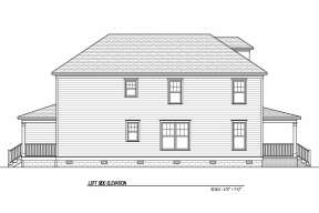 Historical House Plan #4351-00024 Elevation Photo