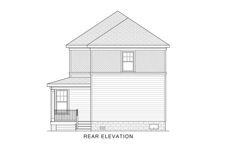 Craftsman House Plan #4351-00026 Elevation Photo