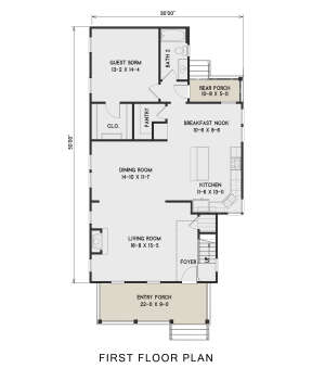 Main Floor for House Plan #4351-00026