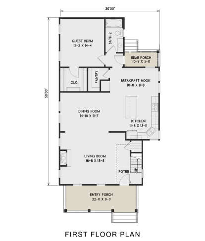House Plan House Plan #25772 Drawing 1