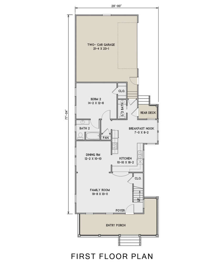 House Plan House Plan #25773 Drawing 1