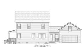 Country House Plan #4351-00028 Elevation Photo