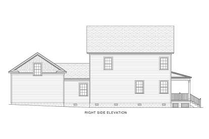 Country House Plan #4351-00028 Elevation Photo