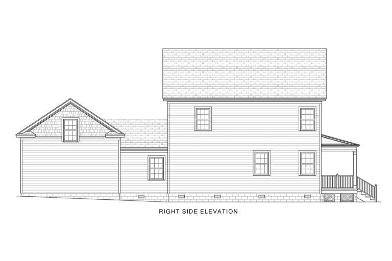 Country House Plan #4351-00028 Elevation Photo