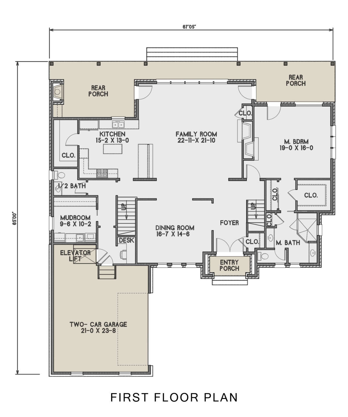 Main Floor for House Plan #4351-00029