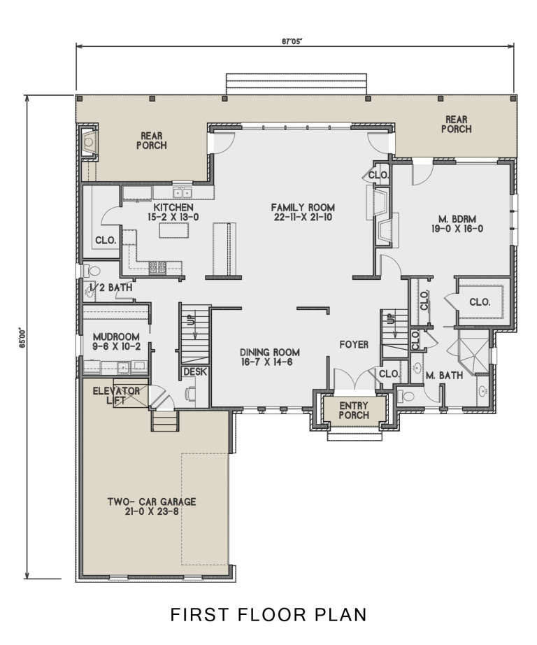 House Plan House Plan #25776 Drawing 1