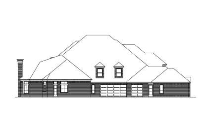 European House Plan #5445-00472 Elevation Photo