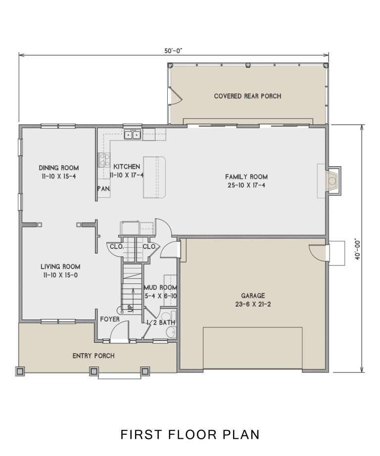 House Plan House Plan #25778 Drawing 1