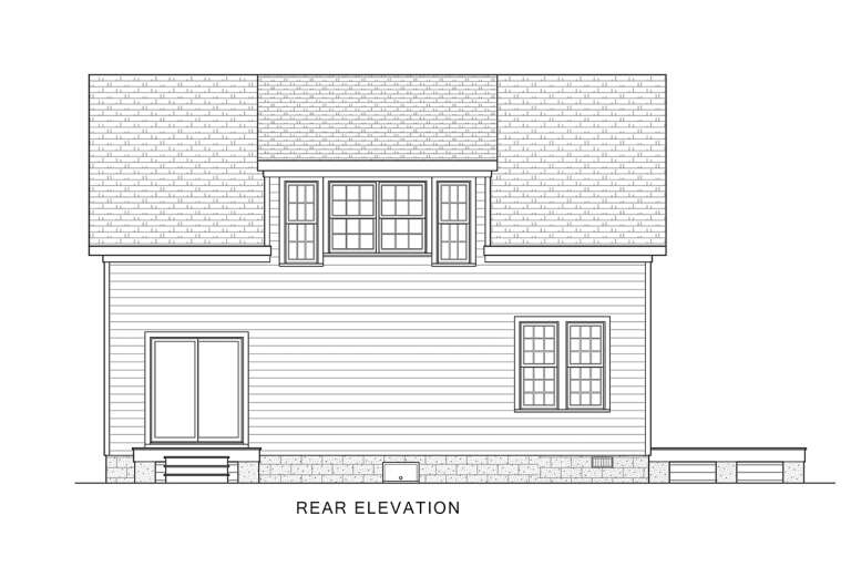 Modern Farmhouse House Plan #4351-00031 Elevation Photo