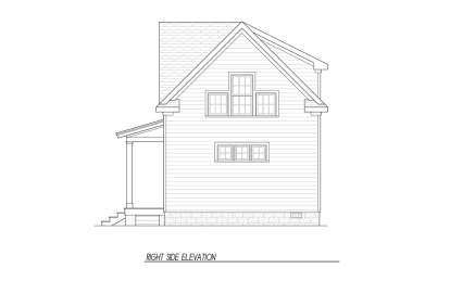 Modern Farmhouse House Plan #4351-00031 Elevation Photo