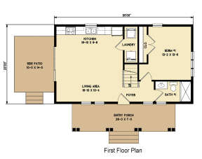 Main Floor for House Plan #4351-00031