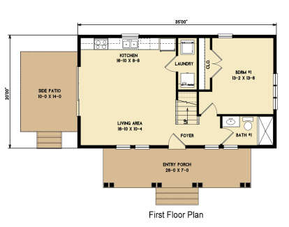 Main Floor  for House Plan #4351-00031