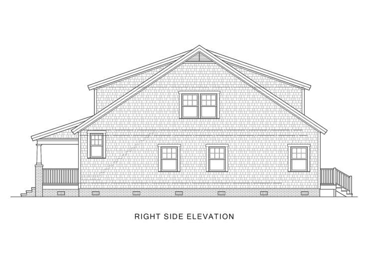Craftsman House Plan #4351-00033 Elevation Photo