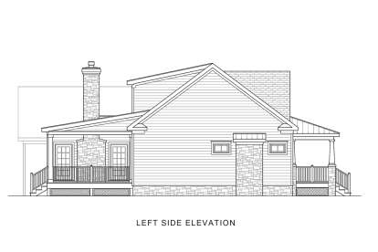 Craftsman House Plan #4351-00034 Elevation Photo