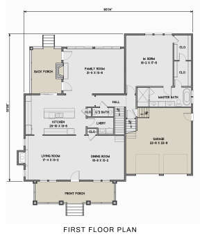 Main Floor for House Plan #4351-00034