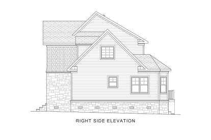 Traditional House Plan #4351-00036 Elevation Photo