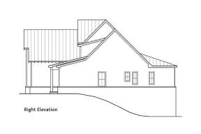 Modern Farmhouse House Plan #4195-00039 Elevation Photo
