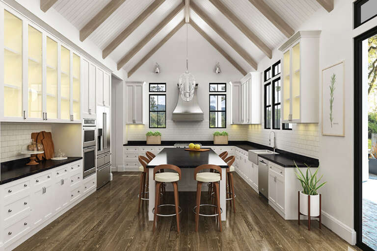 Modern Farmhouse House Plan #4195-00039 Additional Photo