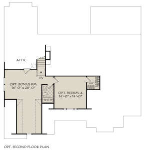 Second Floor for House Plan #8594-00453