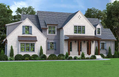 House Plan House Plan #25788 Front Elevation 