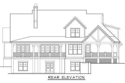 Modern Farmhouse House Plan #8594-00454 Elevation Photo
