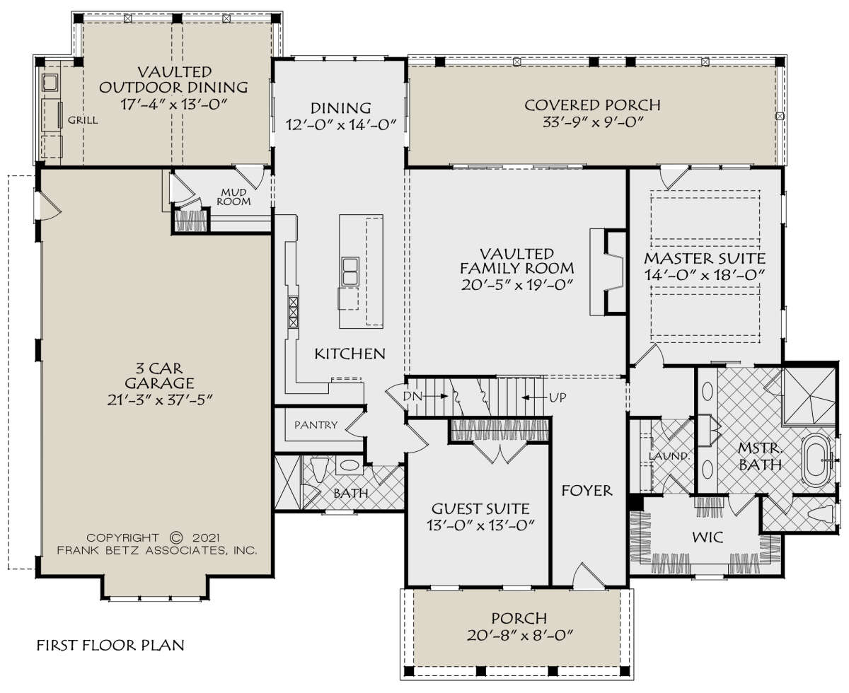Main Floor for House Plan #8594-00454