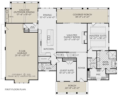 House Plan House Plan #25788 Drawing 1
