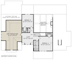 Second Floor for House Plan #8594-00454