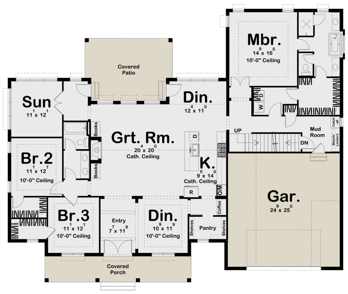 Main Floor for House Plan #963-00575